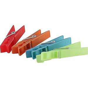 Produktbild für Wäscheklammern Axentia Hängekorb, farbig sortiert