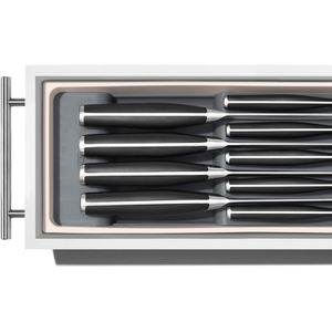Produktbild für Besteckkasten OXO Good Grips, grau / weiß, Kunststoff