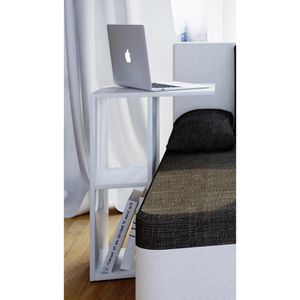 Produktbild für Beistelltisch VCM Nachto-Stand, weiß, aus Holz