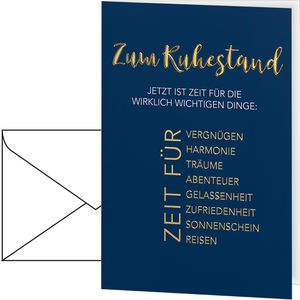 Abschiedskarte