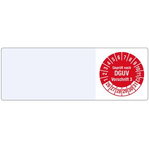 Prüfplaketten Böttcher-AG Geprüft nach DGUV Vo3