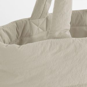 Produktbild für Einkaufstasche BagBase Quilted Tote BG701, beige