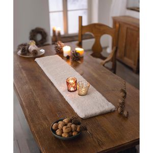 Produktbild für Tischläufer Frank-Flechtwaren Samtweich, 330911