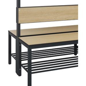 Produktbild für Umkleidebank CP-Möbel 8062-210, Sitzfläche Holz, 200 cm