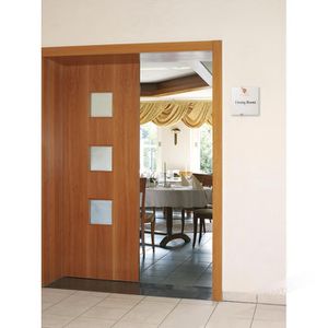 Produktbild für Türschild Durable 4824-19 Crystal Sign transparent