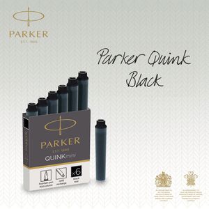 Produktbild für Füllerpatronen Parker 1950407 Quink Mini, schwarz