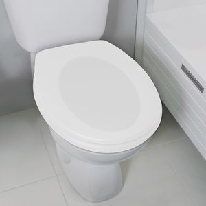 Produktbild für WC-Sitz Spirella Premium Neela 10.21263, oval, aus Duroplast