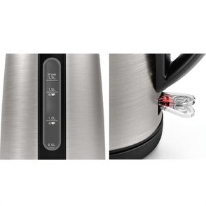 Produktbild für Wasserkocher Bosch DesignLine TWK3P420, silber