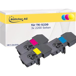 Toner Böttcher-AG für Kyocera TK-5230 Multipack