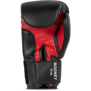 Produktbild für Boxhandschuhe BENLEE Rodney, schwarz/rot, für Erwachsene