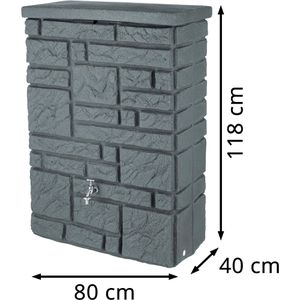 Produktbild für Regentonne Prosperplast Arves Maurano, 300 Liter