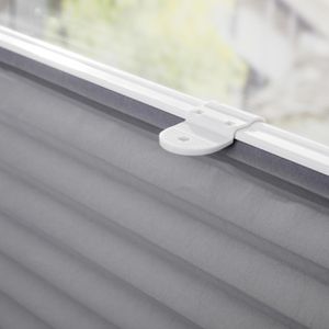 Produktbild für Plissee Lichtblick Haftfix, grau