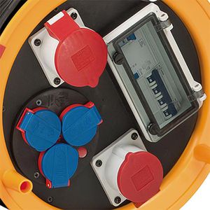 Produktbild für Kabeltrommel Brennenstuhl Brobusta CEE 2 FI, für außen IP44