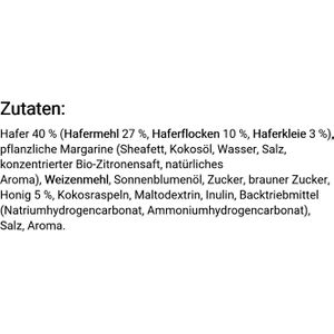 Produktbild für Kekse Violanta Hafer Cookies