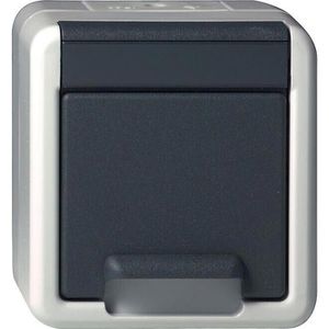 Steckdose Gira 444030, IP44, Aufputz
