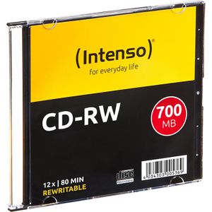Produktbild für CD-Rohlinge Intenso 2801622, wiederbeschreibbar, CD-RW