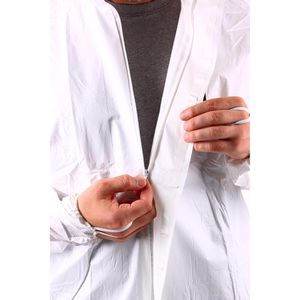 Produktbild für Schutzanzug Uvex comfort light, weiß