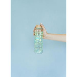 Produktbild für Trinkflasche waterdrop Clean, mit Neoprenhülle