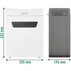 Produktbild für Aktenvernichter Leitz 8094 IQ 4M Protect Premium, weiß