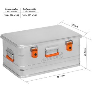 Produktbild für Alubox ALUBOX-Alukiste Universal C47, 47 Liter