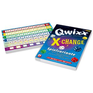 Produktbild für Spielblock NSV 130015572, Qwixx X-Change, 2 Stück