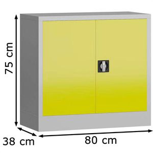 Produktbild für Aktenschrank ClassiX X-530306, aus Metall