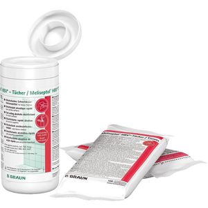 Produktbild für Desinfektionstücher B.Braun Meliseptol HBV Tücher