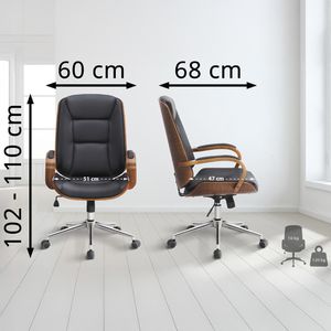 Produktbild für Bürostuhl CLP Yankton, 318676