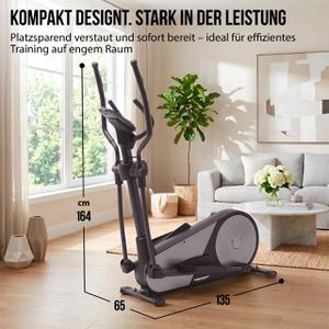 Produktbild für Crosstrainer Christopeit EL 8000, 12 kg Schwungmasse