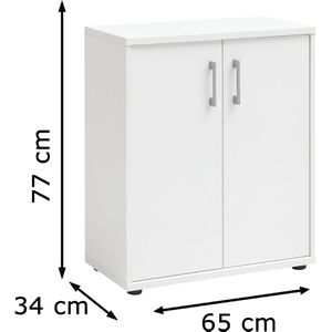 Produktbild für Aktenschrank Möbelpartner Serie 200, aus Holz