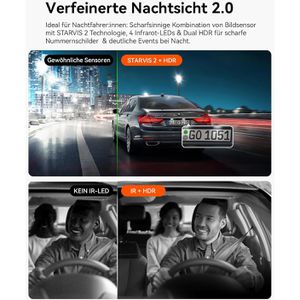 Produktbild für Dashcam Vantrue Nexus 2X, Auto
