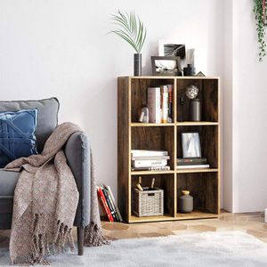 Produktbild für Bücherregal Vasagle LBC203BX, vintage braun