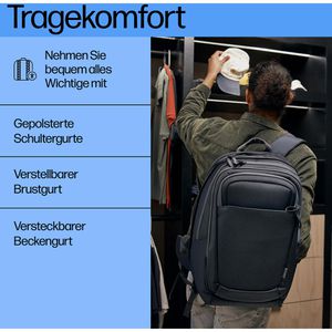 Produktbild für Handgepäck-Rucksack HP Travel Plus A2CE0AA