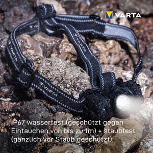 Produktbild für Stirnlampe Varta H20 Pro LED, mit Batterie