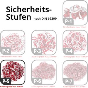 Produktbild für Aktenvernichter Peach 511187 PS600-70, schwarz, mit Rollen