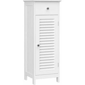Produktbild für Badschrank Vasagle BBC43WT, mit 4 Füßen, weiß