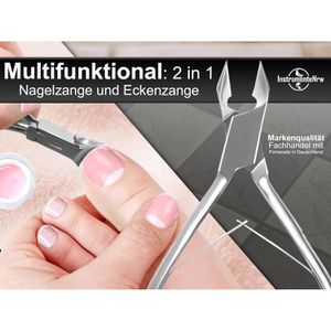 Produktbild für Nagelzange InstrumenteNRW NZ-KS-002, Kopfschneider, Edelstahl
