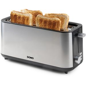 Produktbild für Toaster Domo DO967T, 7 Röststufen &amp; Auftaufunktion