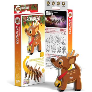 Produktbild für Puzzle Eugy 650054, 3D Tier-Puzzle, Rentier