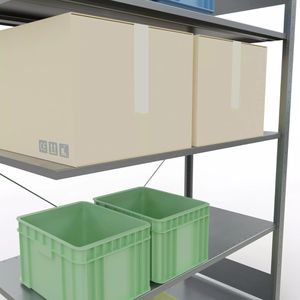 Produktbild für Anbauregal Schulte 12765-130, 5 Metallböden