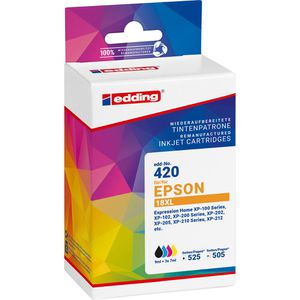 Produktbild für Tinte Edding EDD-420 für Epson 18XL T1816