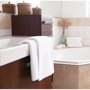 Produktbild für Handtuch Zollner Amalfi W Set, weiß, 50 x 100 cm