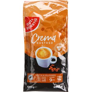 Kaffee Gut&Günstig Crema Gustoso