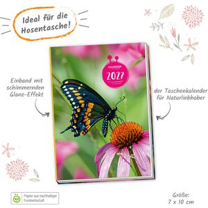 Produktbild für Taschenkalender Trötsch 20276418, Schmetterling, Jahr 2027