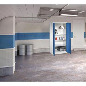 Produktbild für Werkzeugschrank CP-Möbel 8922-00, aus Metall, grau / blau