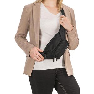 Produktbild für Bauchtasche Pedea Trend Gr. M, 60065001, Polyester, schwarz