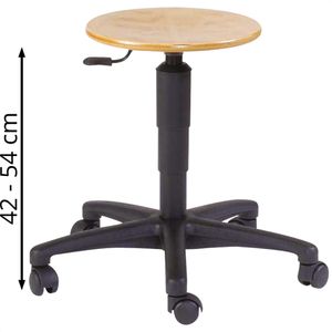 Produktbild für Drehhocker Topsit Industry