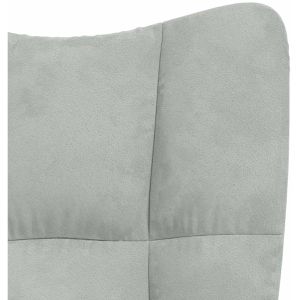 Produktbild für Loungesessel vidaXL 328073, hellgrau