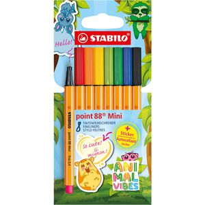 Fineliner Stabilo Point 88 Mini Animal Vibes 688/8-07