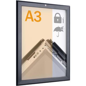 Produktbild für Klapprahmen Sprintis Security, 32 mm Profil, DIN A3